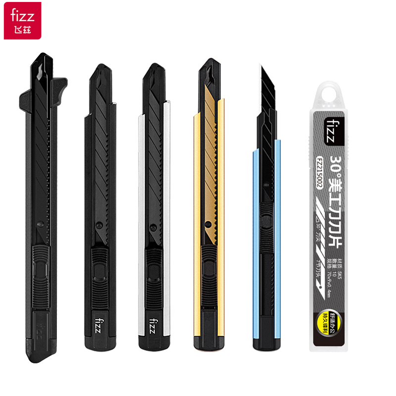 Office Tech - Fizz Metal Aluminum Alloy Utility Knife