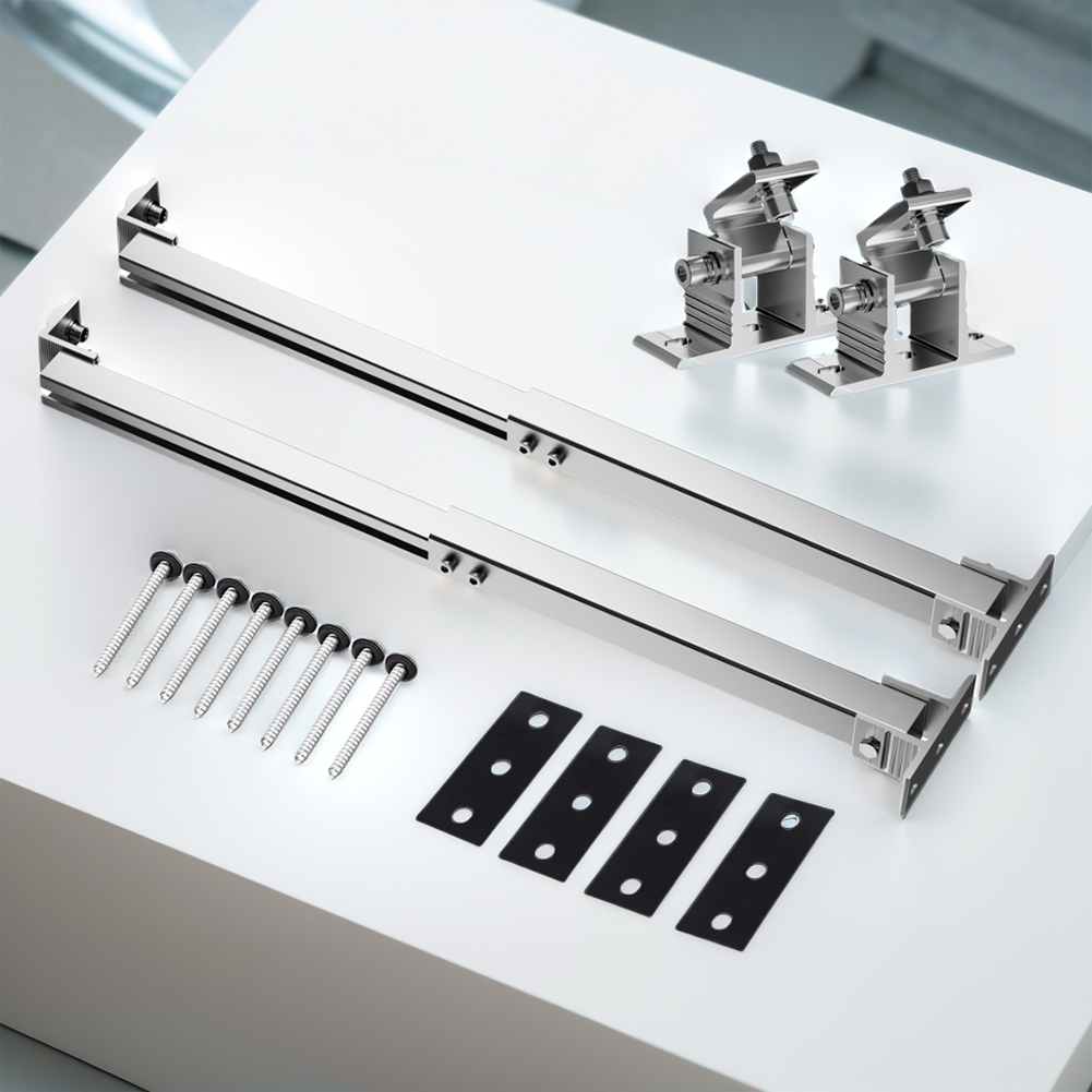 Solar Panel Mounting Rack Alum - Flat Panel Mount Tilt recension och pris