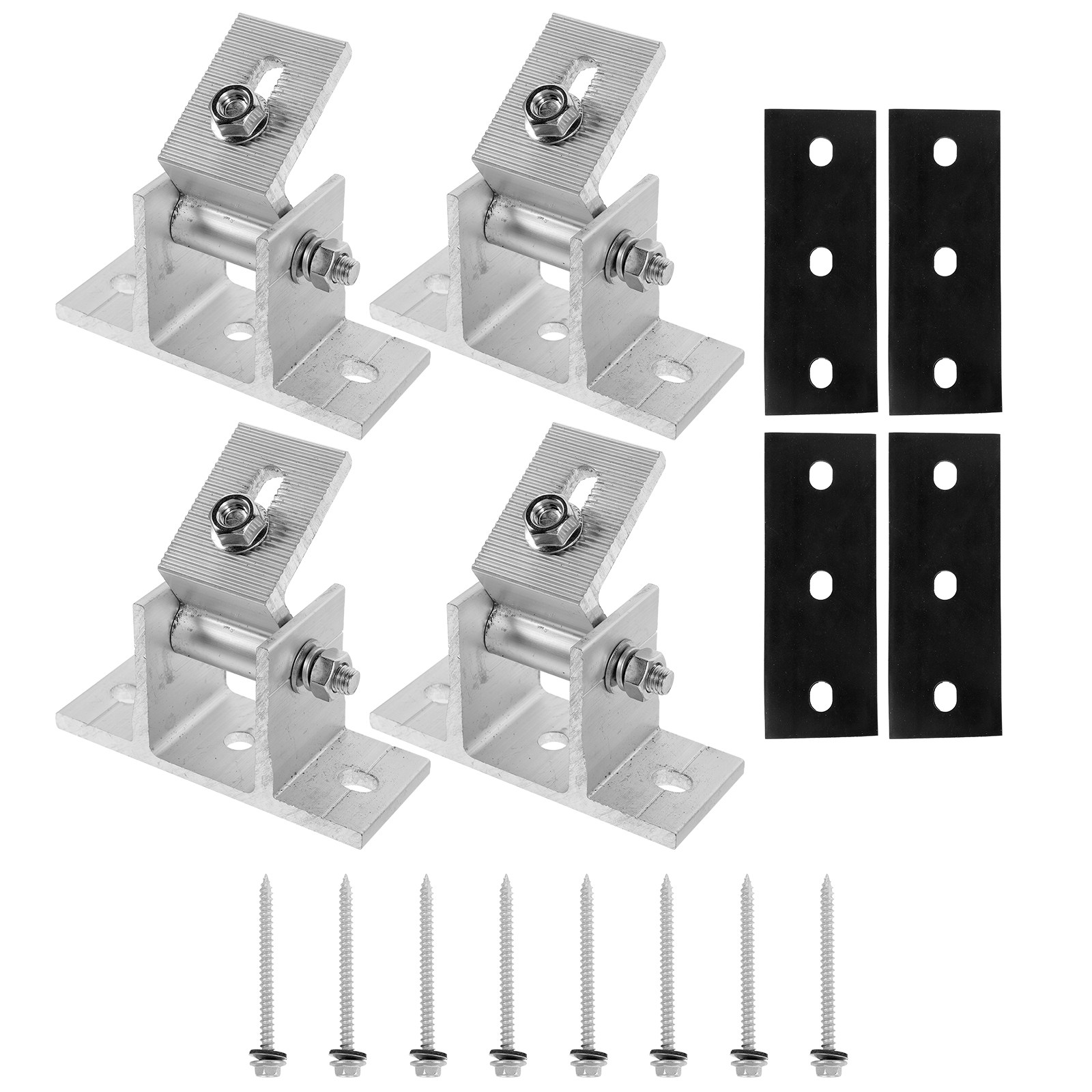 4pcs Solar Panel Bracket Alumi - Flat Panel Mount Tilt recension och pris
