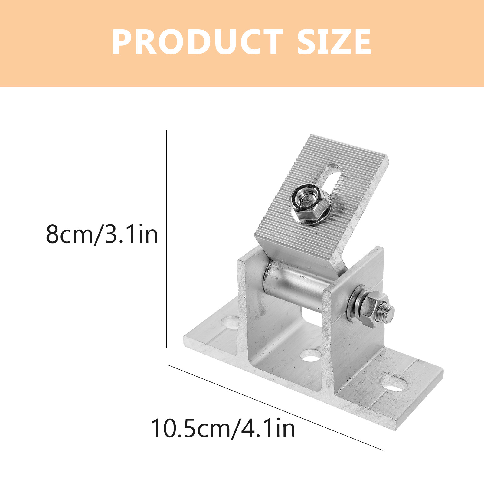 4Pcs Aluminum Alloy Adjustable - Flat Panel Mount Tilt recension och pris