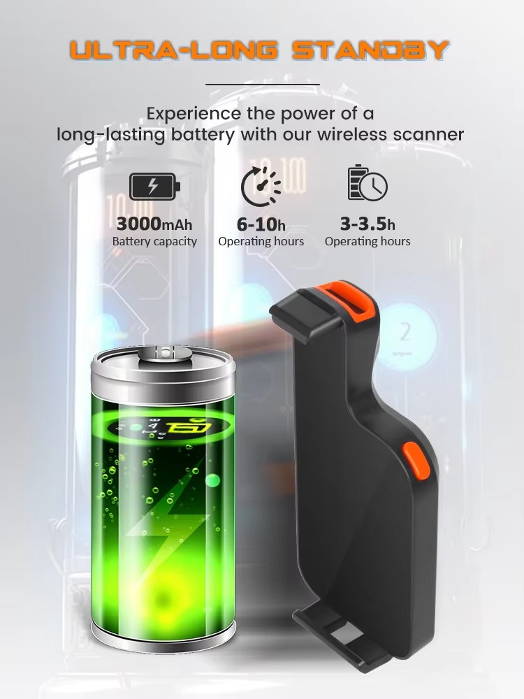 Wireless 2D CMOS Barcode Scann - Barcode Scanner 2D recension och pris