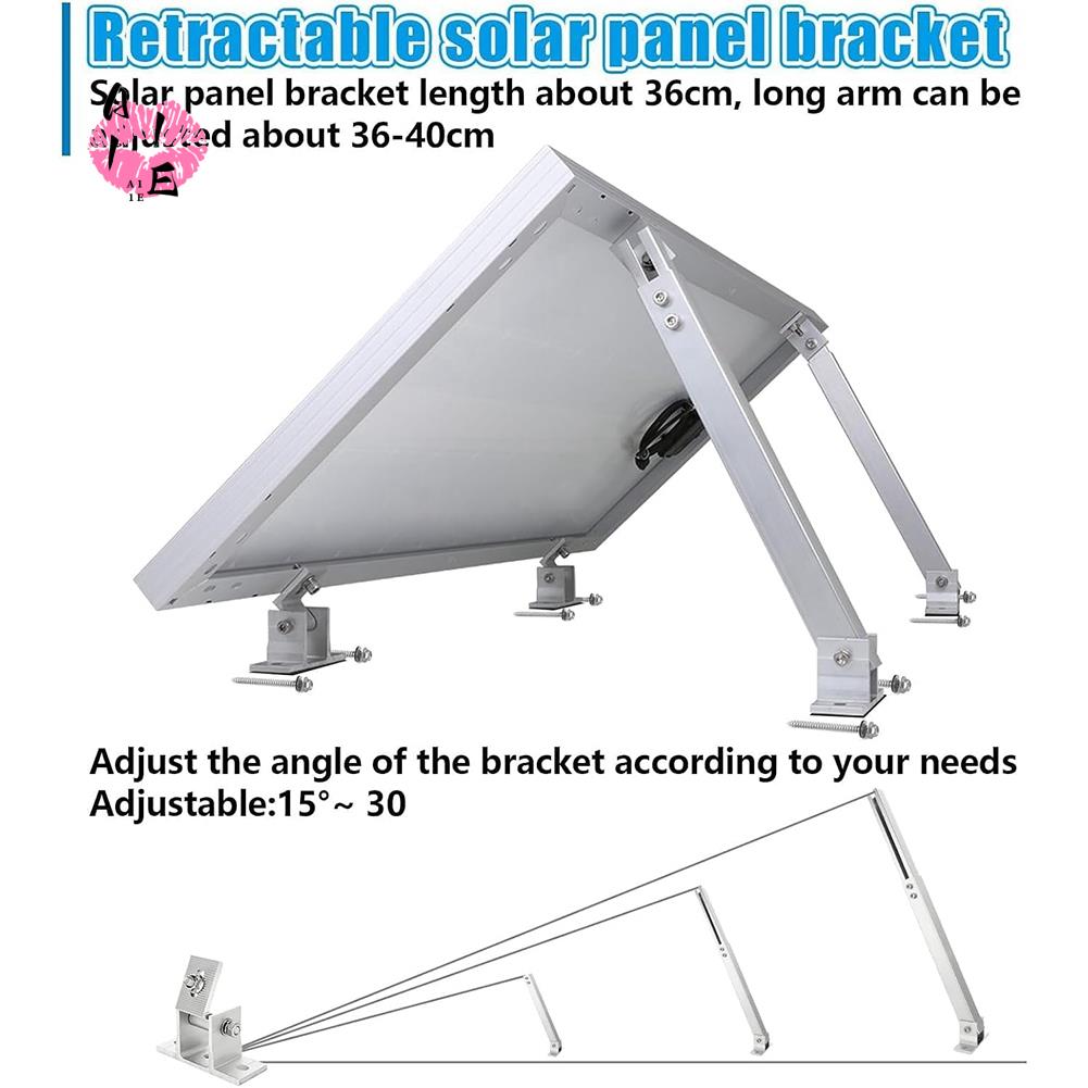 A11E-Adjustable Solar Panel Ti - Flat Panel Mount Tilt recension och pris