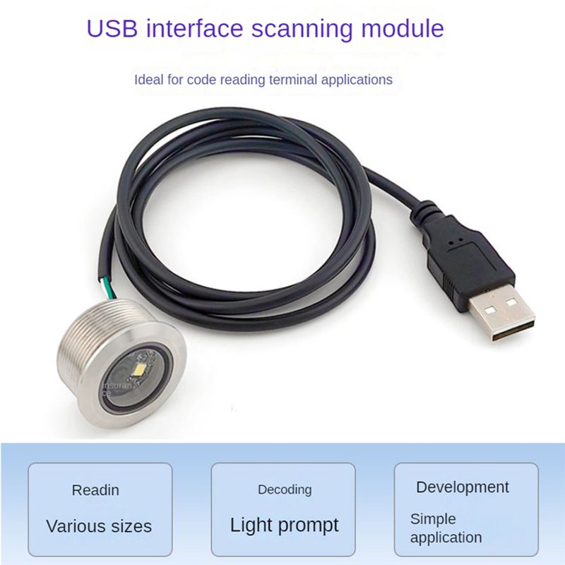 GM861 USB Interface 1D/2D Bar  - Barcode Scanner 2D recension och pris