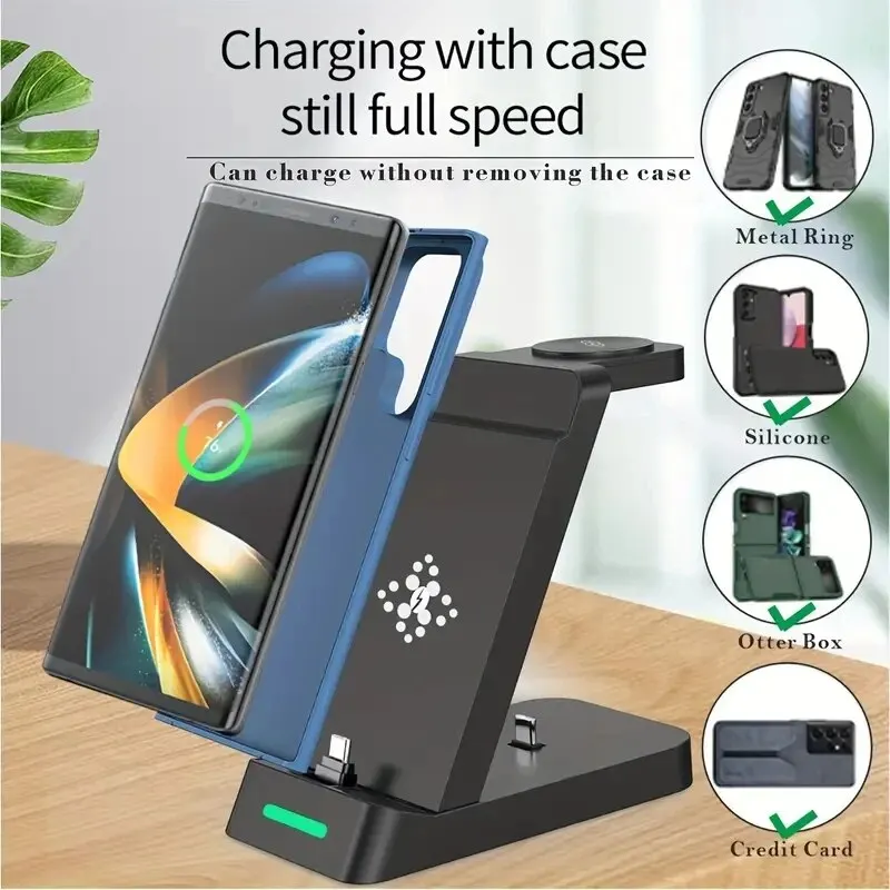 3 In 1 Charging Station for Sa - Usb Extender Active recension och pris